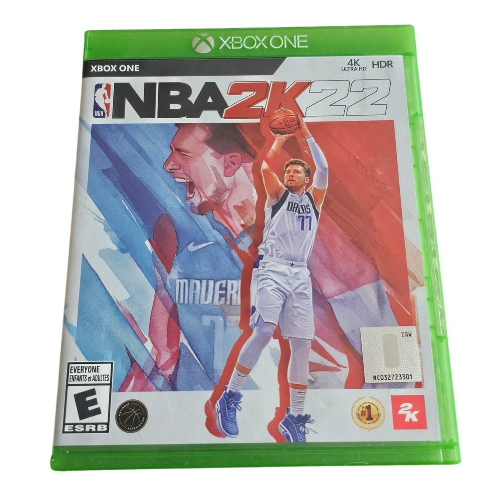 NBA 2K22 Microsoft Xbox One 2021 Luka Doncic Cover 4K Ultra HD HDR Sports Game‎